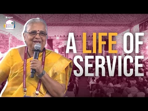 The Generational Legacy Of Service: Sudha Murthy On Duty, Dharma & Dignity
