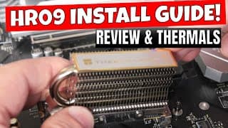 Thermalright Hr09 Best Budget  Install Guide & Thermals