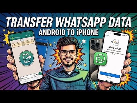 How To Transfer Your Whatsapp Data To Between Android And Iphone? (including Android 🔁 Android)