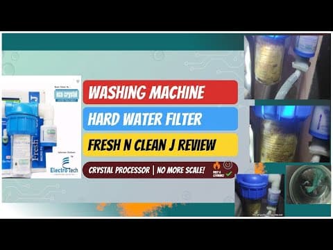 Fresh N Clean J Filter Review Crystal Processor For Washing Machine