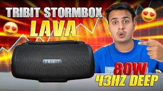 43hz Deep Bass! 🔥 Tribit Stormbox Lava – Real Party Box