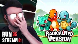 🔥we Back Baby! 🔥 Pokemon Radical Red Randomizer Nuzlocke 🔥 Run 36 🔥