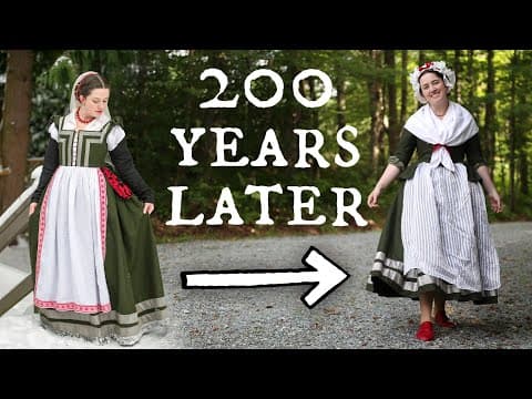 Time Traveling Dress: Converting From Renaissance To Georgian!