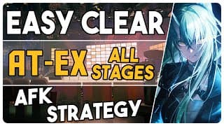 All At-ex Stages | At-ex-1 To 8 + Challenge Mode | Afk Easy Strategy |【arknights - アークナイツ】