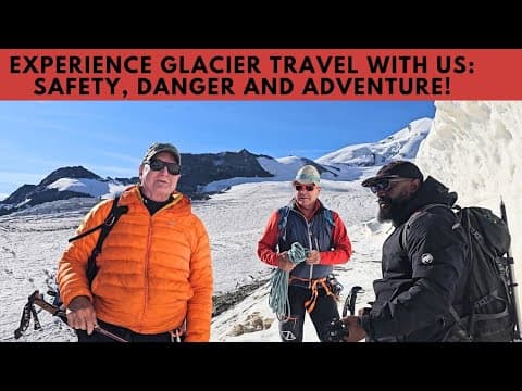 Experience An Incredible Hike Across The Fee Glacier! This Glacier Will Likely Be Gone By 2100!