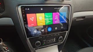 Installing An Idoing 10.2inch Android Radio Head Unit With Backup Camera On Skoda Octavia 2 Facelift