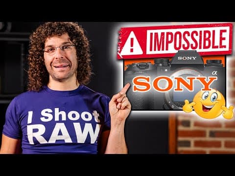 Sony Did The Impossible?!? Watch Out Canon & Nikon!!!