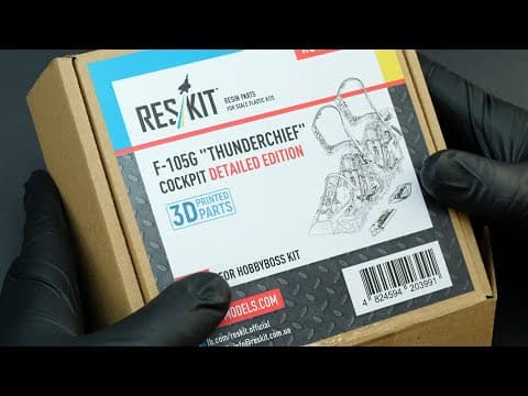 Next Build - Cockpit Upgrade - 1/48 F-105g Thunderchief - Hobby Boss