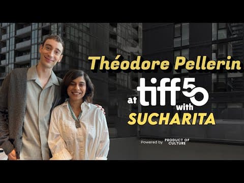 Théodore Pellerin At Tiff 2025 Interview With Sucharita | Talking Nino, Lurker & Paris Travel Tips