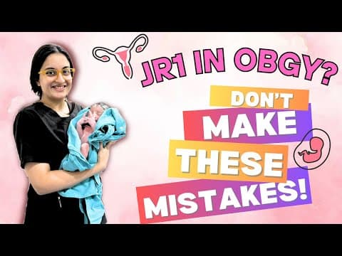 *avoid* These Things For A Smooth First Year Obgy Residency! #obgyn #residencylife