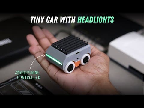 Building The Coolest 3d Printed Tiny Car | Smartphone Controlled