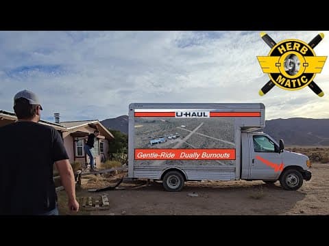 How To Park A Trailer Made Easy! | Off-grid Abandoned Airport Restoration