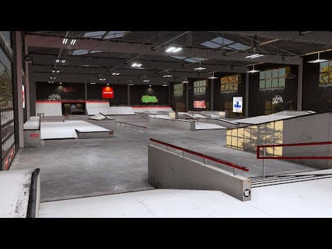 New Official Map In Skater Xl (caramel Skatepark)