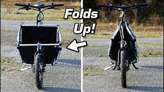 Finishing My Super Compact Electric Cargo Bike