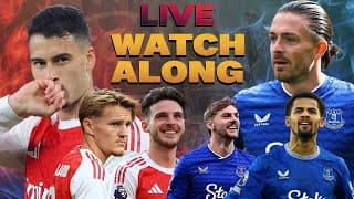 A Must Win - Arsenal Vs Everton Live Studio Watch Along | Road To The Premier League!