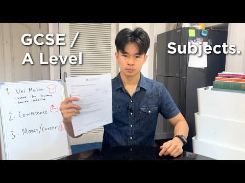 How To Choose The Right Subjects For Your Future