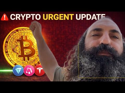 Urgent For Bitcoin & Crypto 🚨 🚨