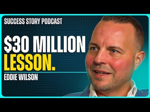 The Most Expensive Education | Eddie Wilson - 100+ Companies Exited (aspire Tour Founder)