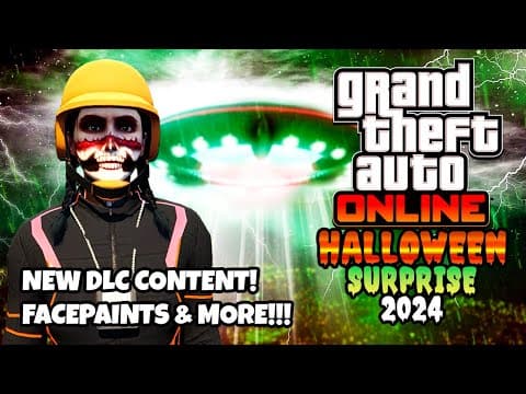 🔴 New Gta Online Halloween Surprise 2024 Update! Facepaints & More! (gta 5 Weekly Update)
