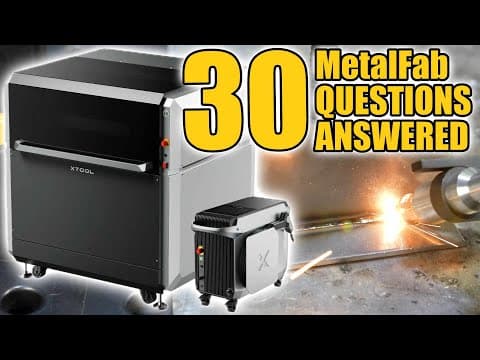 Xtool Metalfab Q&a: 30 Things You Need To Know