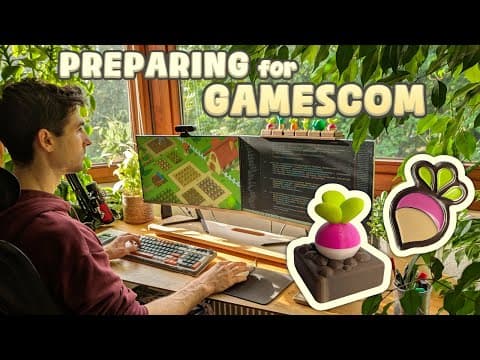 Preparing To Exhibit My Indie Game At Gamescom!