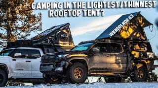 Cold Colorado Camping In The Thinnest And Lightest Tent Out There - Weekenderlander Ep 63
