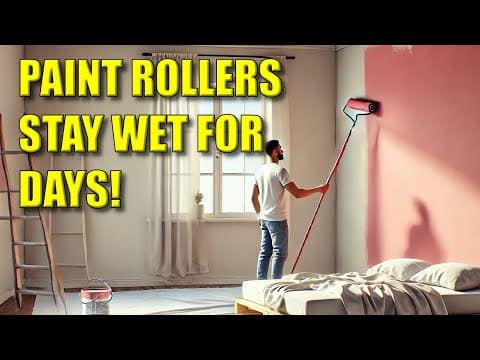 This Paint Roller Never Dries Out! Discover How