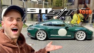 Taking Delivery Of A Pts Porsche 911 S/t In London After Playing Poker!