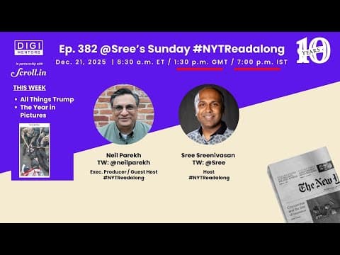 Ep. 382 Sree's Sunday #nytreadalong (all Things Trump And The Year In Pictures)