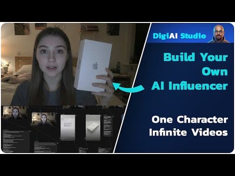 Build Your Own Ai Influencer (one Character, Unlimited Videos)