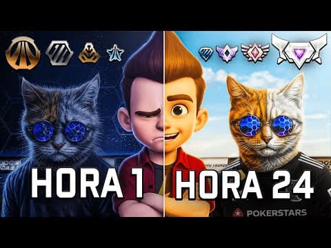 Upei Do Bronze Ao Top Mundial Em 24 Horas De Aulas Do Jatozord No Rocket League!