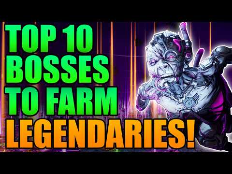 Borderlands 4 | Top 10 Bosses To Farm For Legendary Gear - Best Boss Farms In The Game!