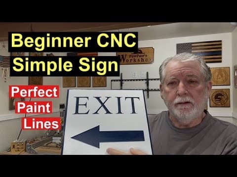 Cnc Sign Making For Beginners (complete Step-by-step How To Tutorial)