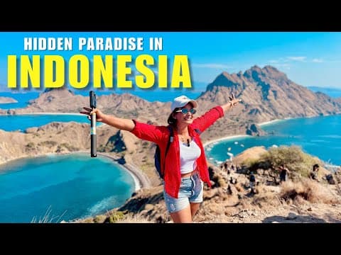 Labuan Bajo Travel Guide | Indian Girl Solo In Indonesia 🇮🇩  | Unique Pink Beach & Komodo Dragons