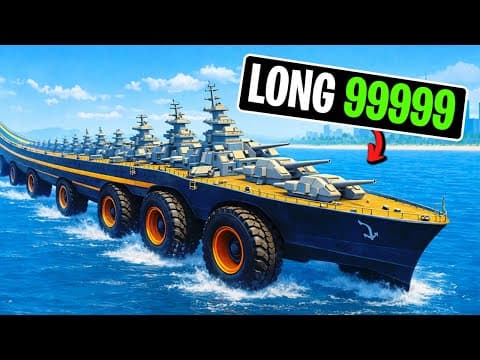 Running From Cops With Long Boat Cars