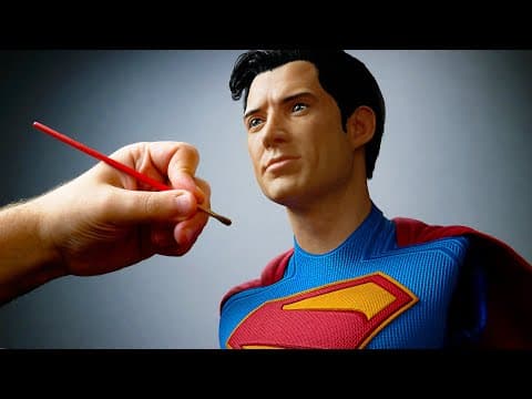 Superman Sculpture Timelapse - Superman 2025