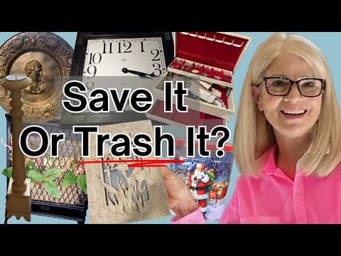 Fix It Or Forget It? What I’d Do With Your Toughest Thrift Store Finds!