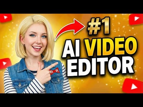 You Won't Believe How Easy Editing Is With This New Ai Video Editor!