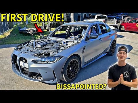 Rebuilding A Wrecked 2023 Bmw M3 Part 3