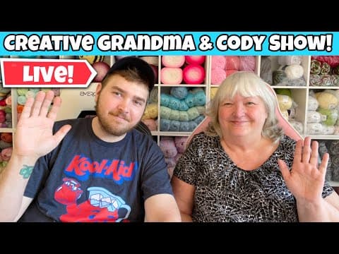Creative Grandma & Cody Show Live! Happy Tuesday! What's New? 🔴 Come Join Us