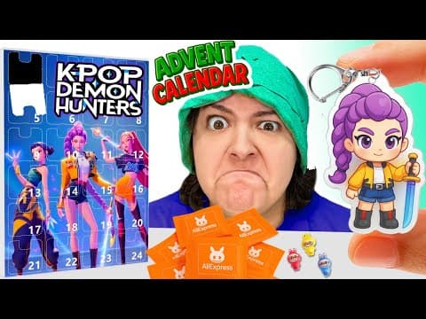 I Bought Illegal Kpop Demon Hunters Advent Calendar 2025