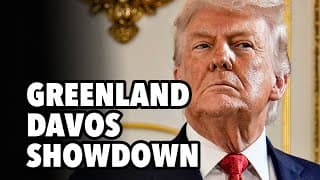 Eu No Cards To Play. Trump Hardens Greenland Position Heading To Davos