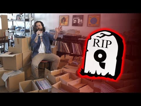 I Bought 20,000 Vinyl Records // Qrates Is Dead