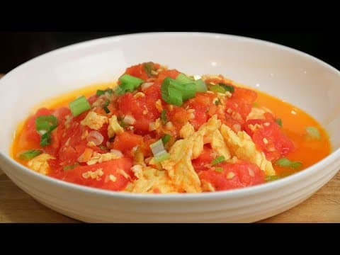 Easy Tomato And Egg Stir-fry In Minutes | Ultimate Chinese Comfort Food You Must Try