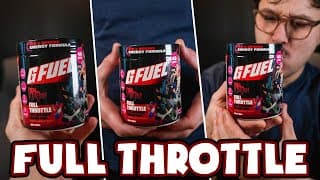 Dandadan Full Throttle Gfuel Flavor Taste Test #gfuel #dandadan