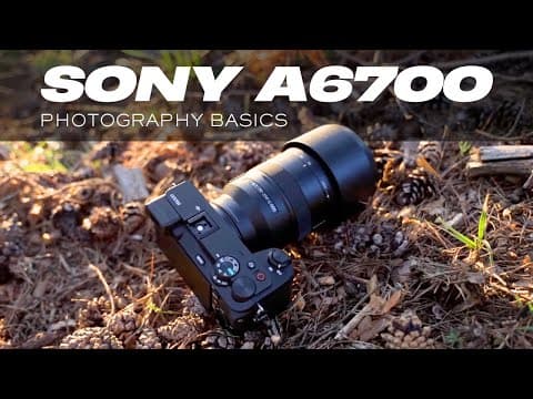 Sony A6700 Photography Basics (beginner's Tutorial)