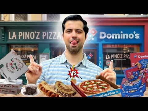 Domino’s Vs La Pino’z || Konsa Brand Better Hai? 🍕