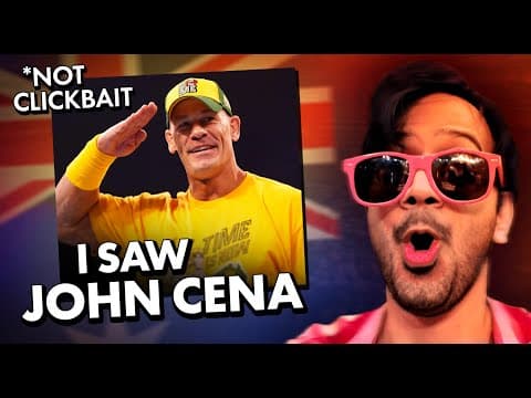 I Saw John Cena's Last Match In Australia #vlog