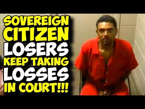 Sovereign Citizens Can't Stop Taking Losses In Court!!! Pro Se Fail!!!