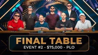 $75k Plo 6-handed – Final Table | Triton Poker Series X Wsop Paradise 2025